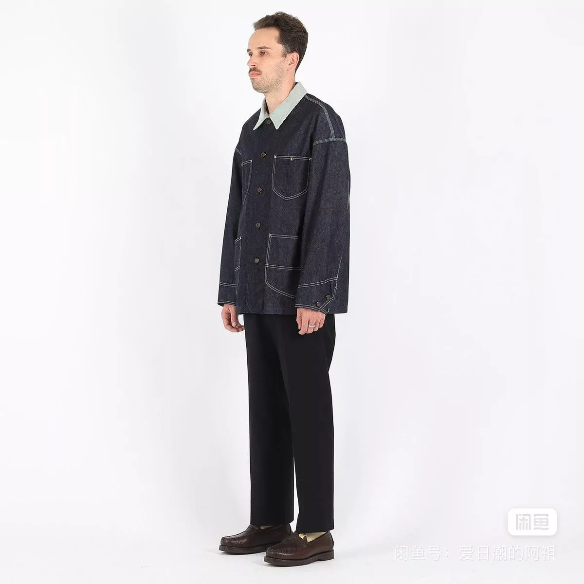 Visvim Light Jackets Visvim 22aw Jumbo Coverall Blue