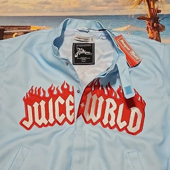 Other Bombers Other Juice Wrld Fighting Demons Work Jacket 2XL NWT Multi