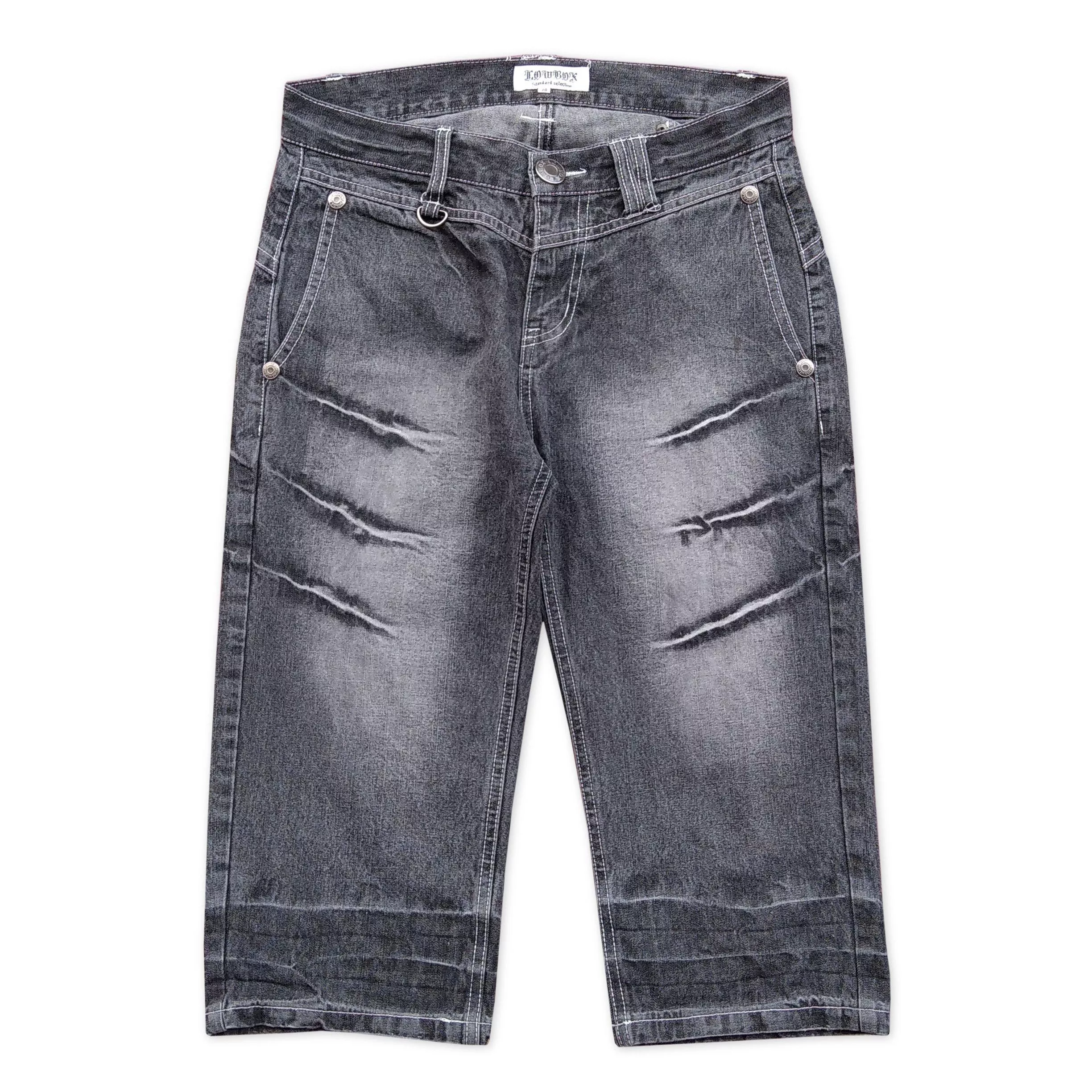LOWBOX Denim Vintage Y2K LOWBOX Japanese Brand Jorts Multi Streetwear