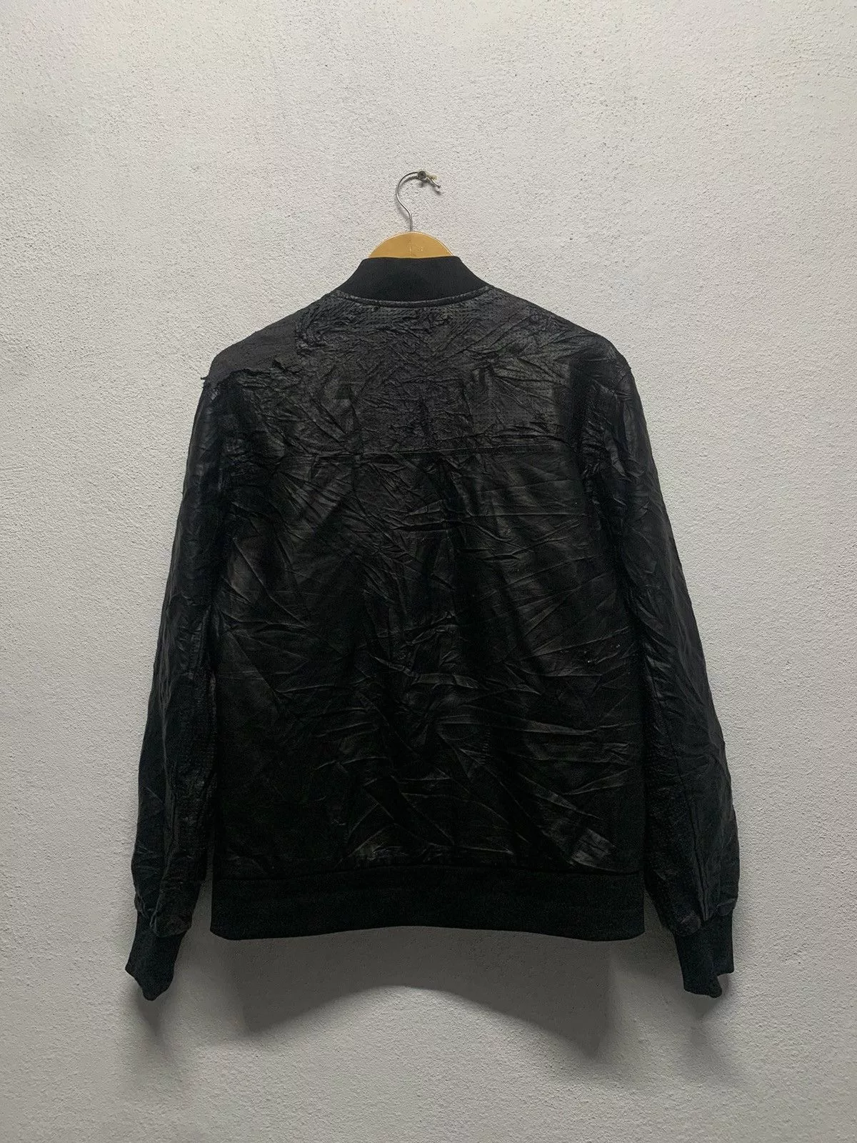 Guess Leather Jackets Guess Leather Jacket Black Avant-Garde