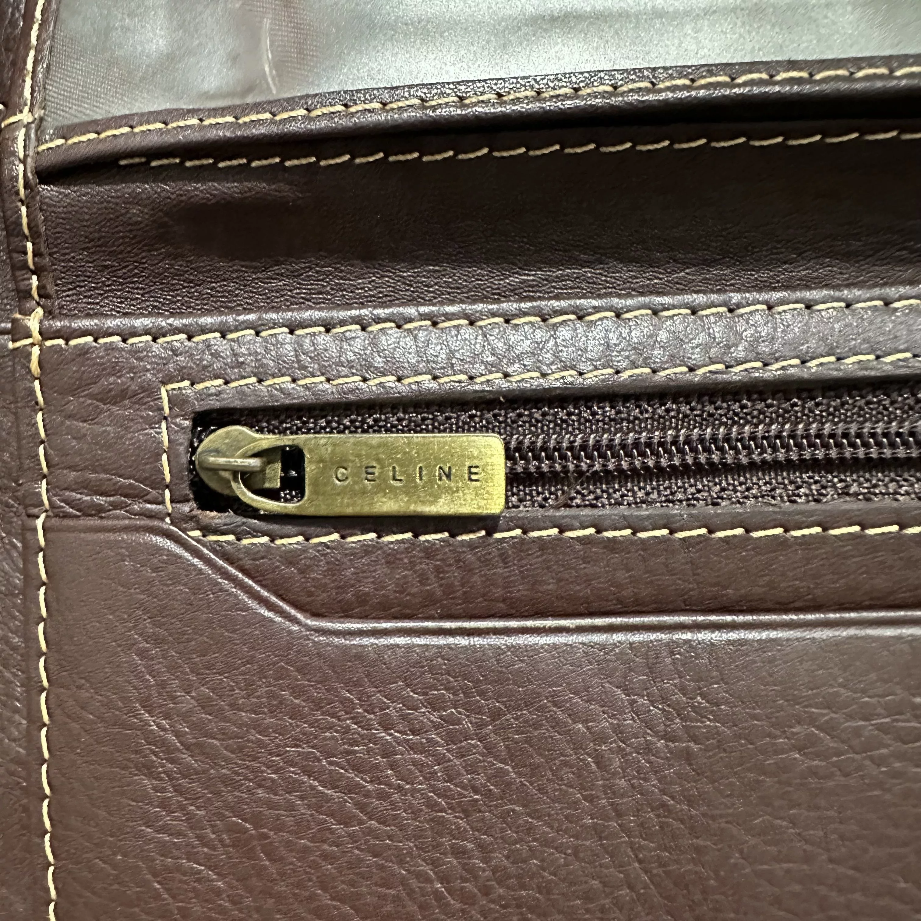 Celine Wallets Celine Denim Wallet Blue