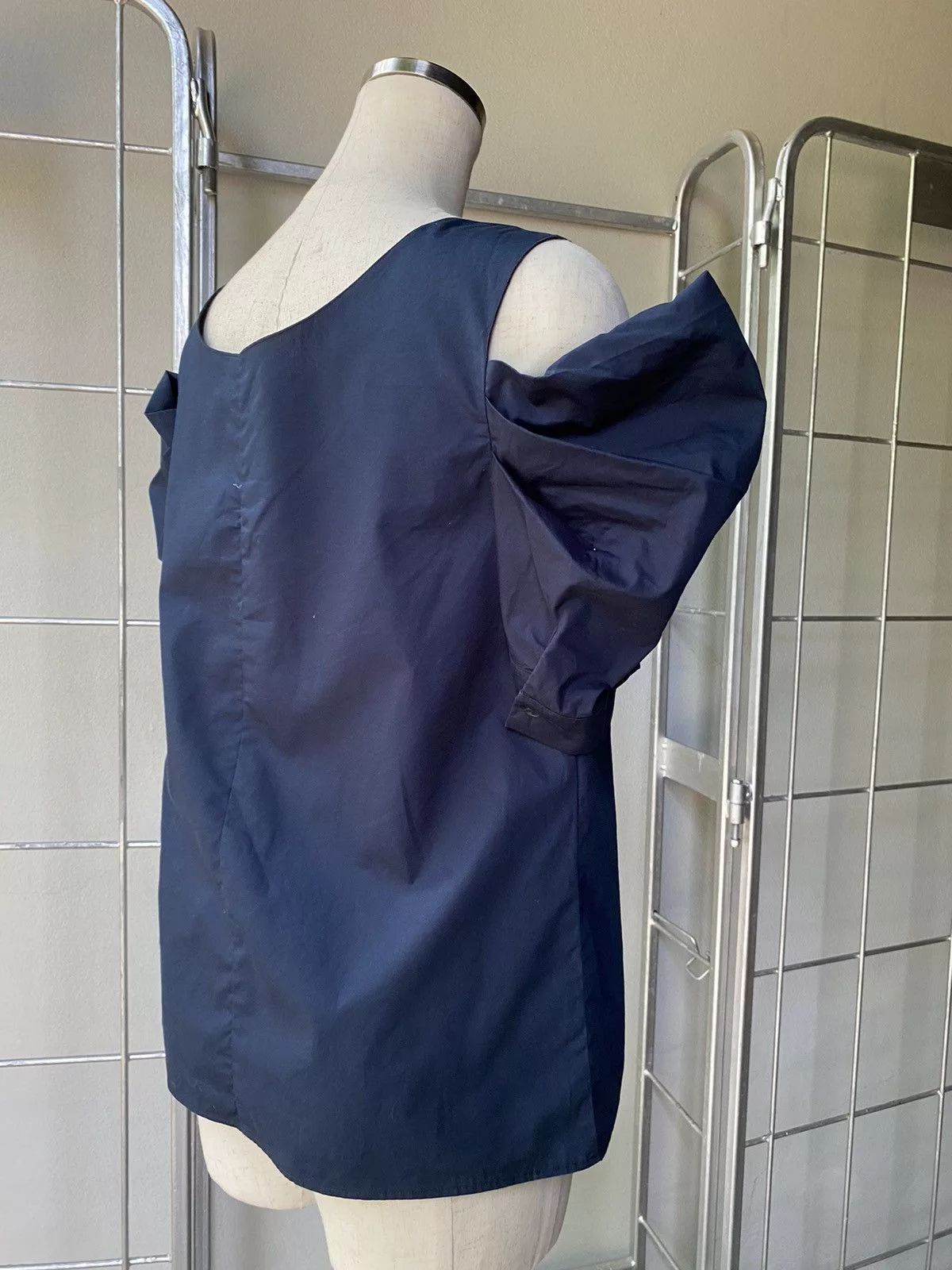 Miu Miu Blouses Miu miu navy blouse Blue