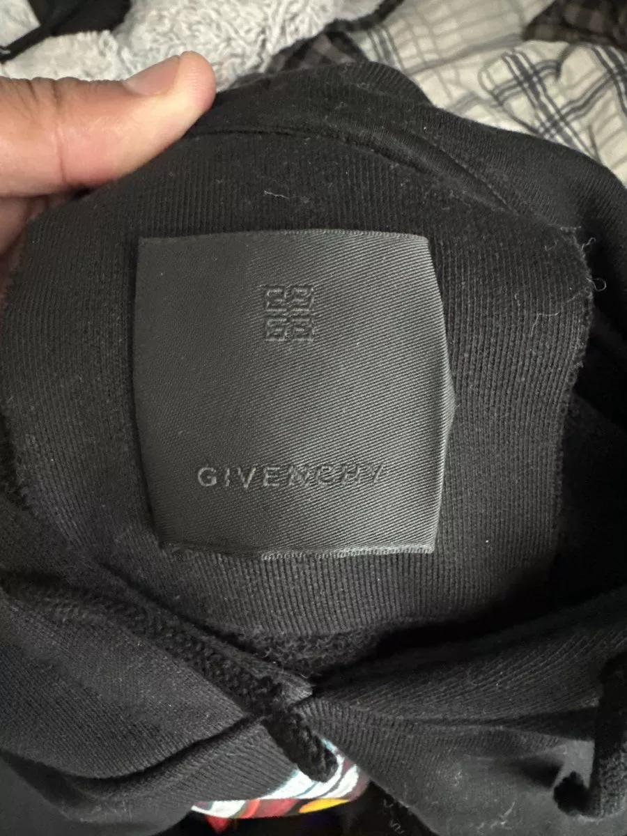 Givenchy Sweaters Knitwear Givenchy Abstract Hoodie Black
