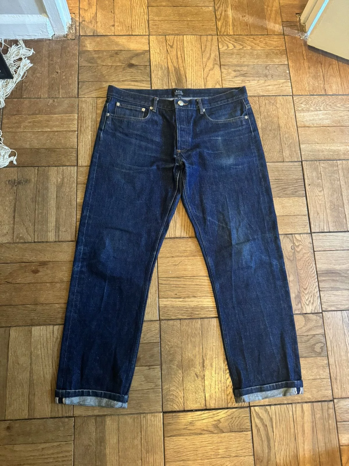 A.P.C. Denim A.P.C. A.P.C Petit Standard Raw Denim Never Washed Blue
