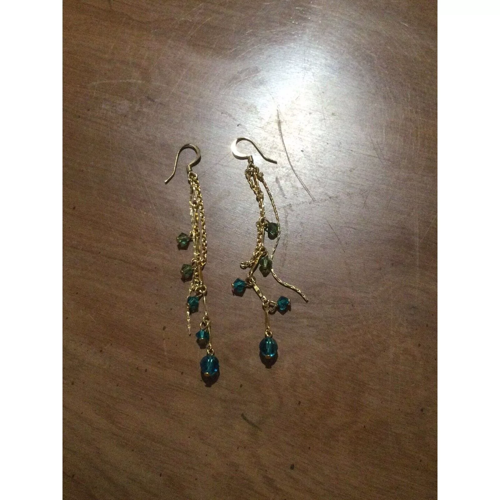 Other Earrings Other Dangle/Drop Beaded Pierced Earrings Gold