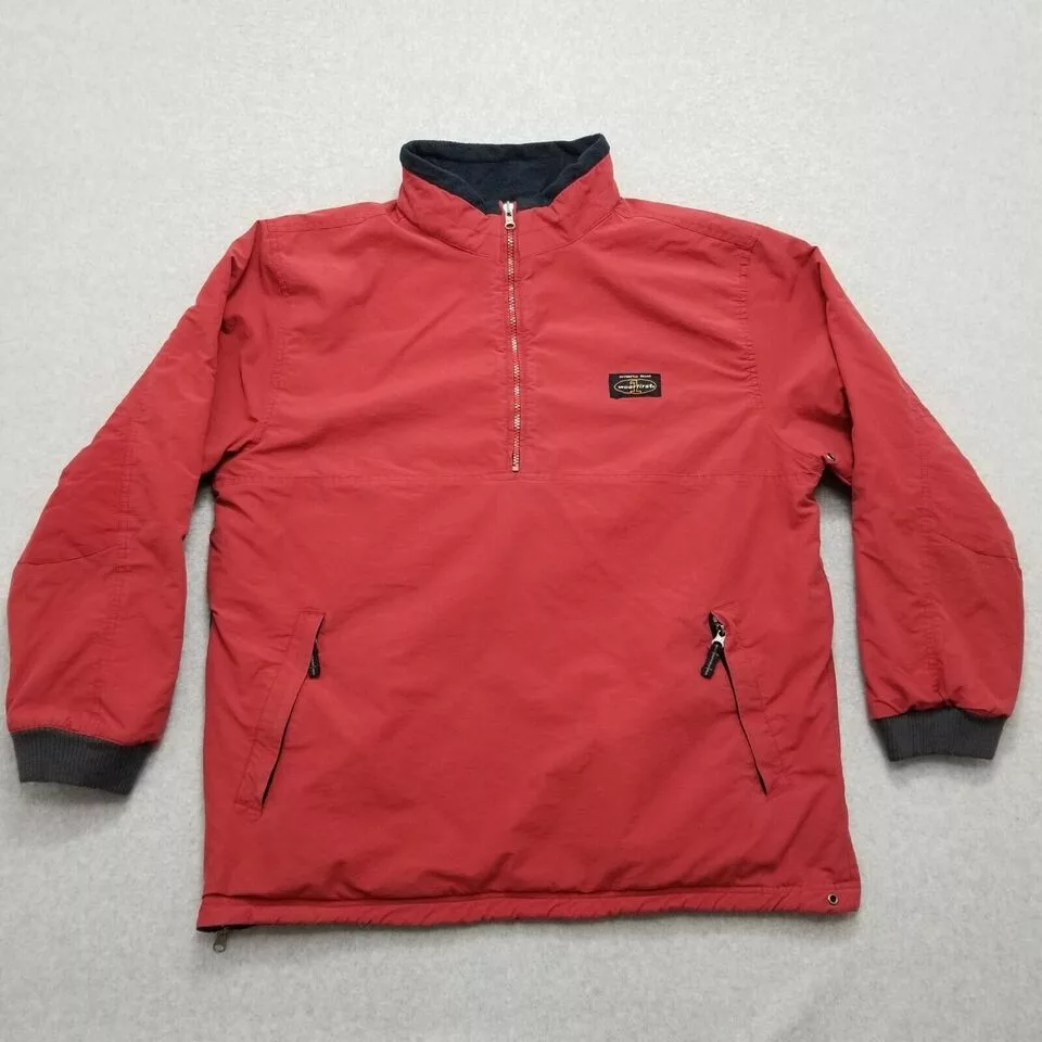 Other Bombers Other Wearfirst Jacket Mens XL Red Full Zip Pockets