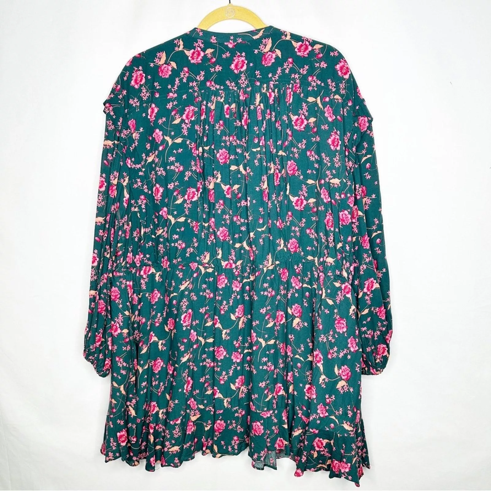 Free People Mini Dresses FREE PEOPLE Flower Fields Mini Dress in Size XS Green