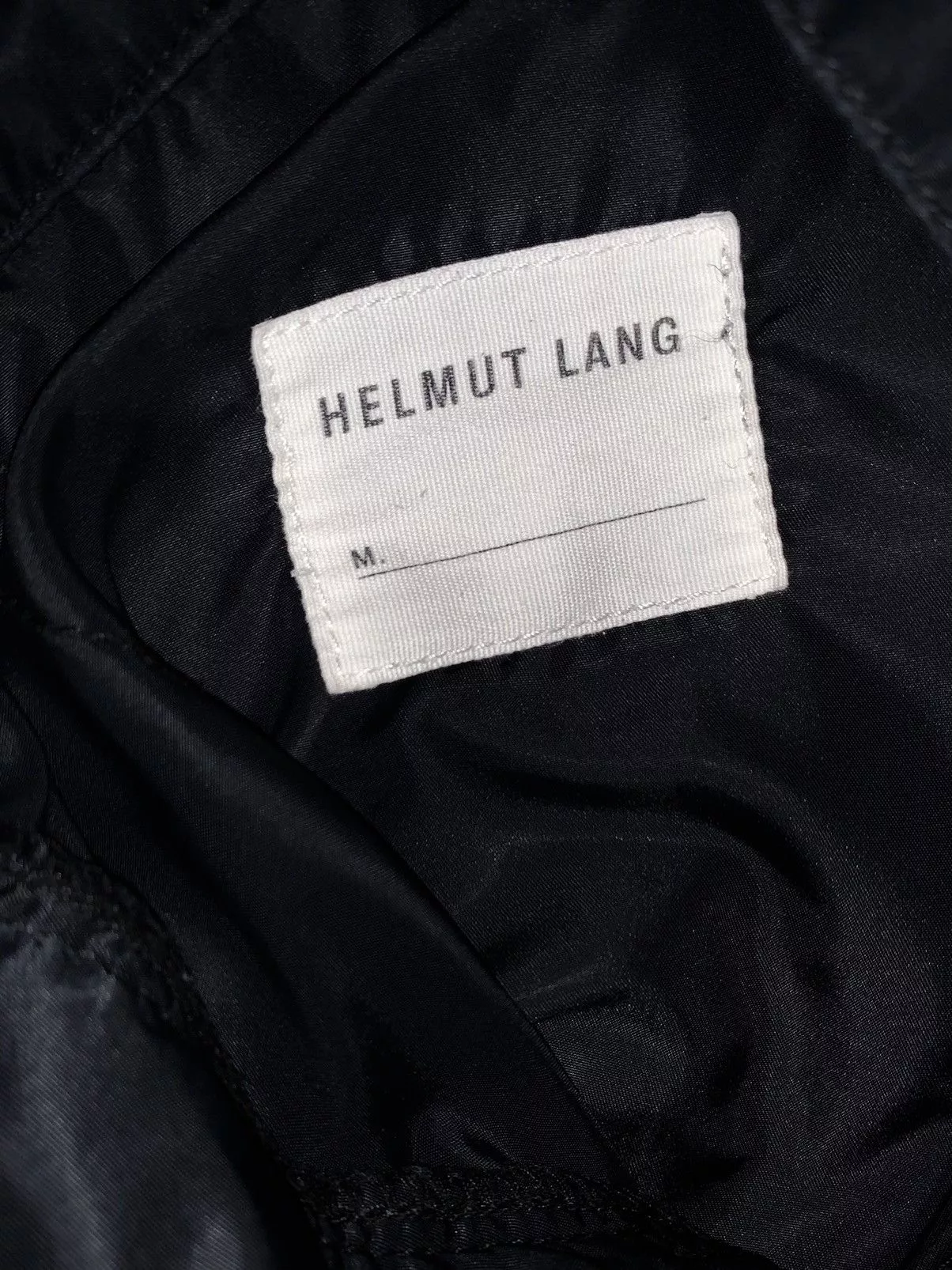Helmut Lang Casual Pants Helmut Lang Nylon Inside Out Pant Black
