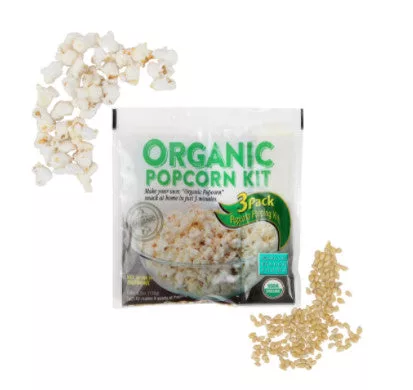 3 Pack Organic Popping Kit