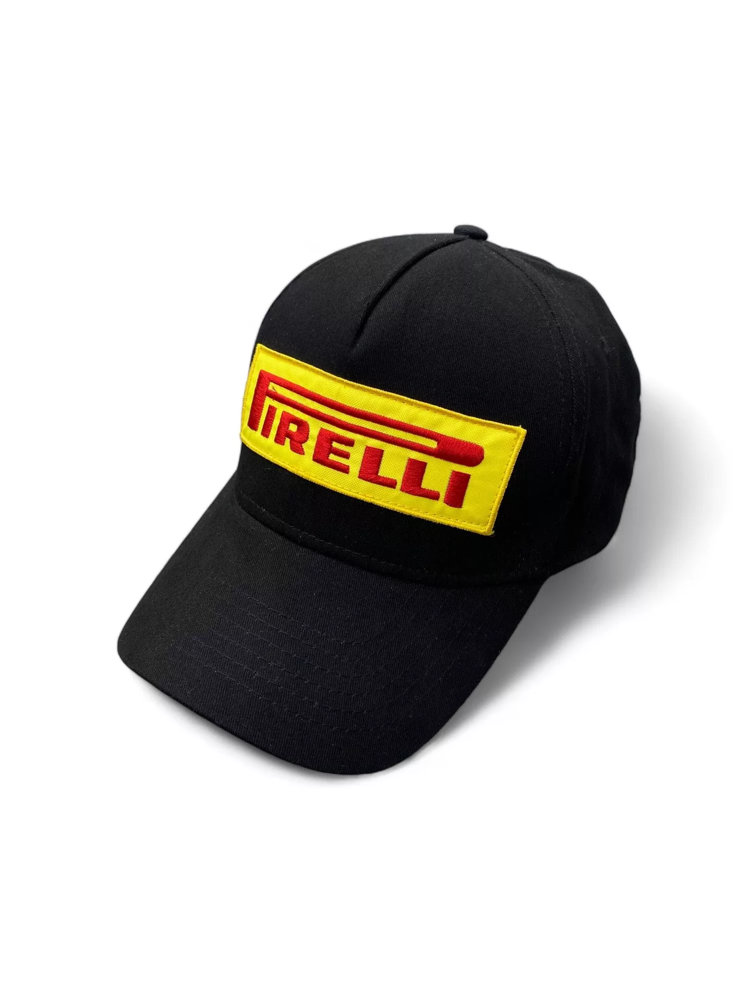 Pirelli Hats Vintage Pirelli logo Cap Black