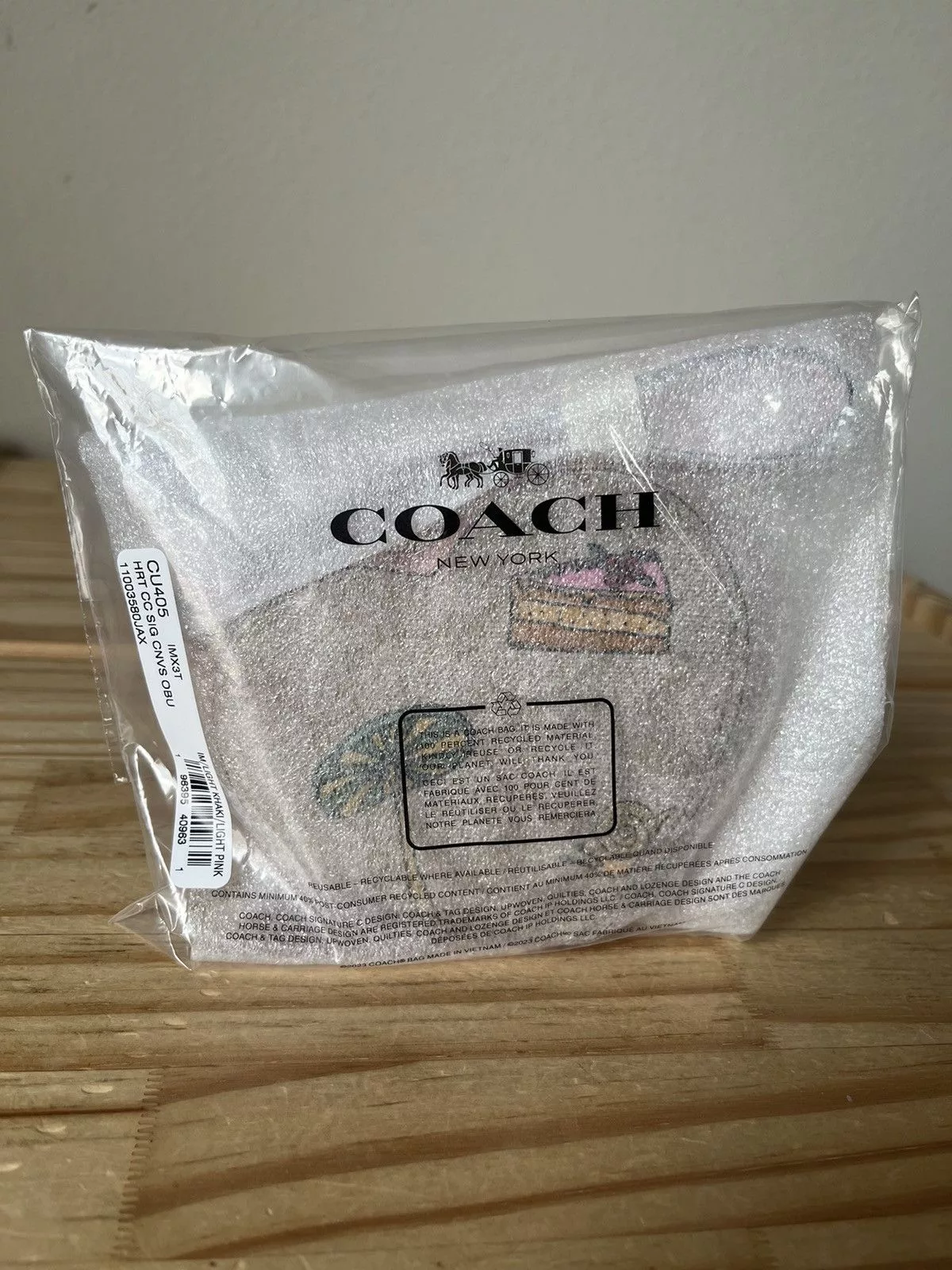 Coach Wallets Coach heart coin case Pink