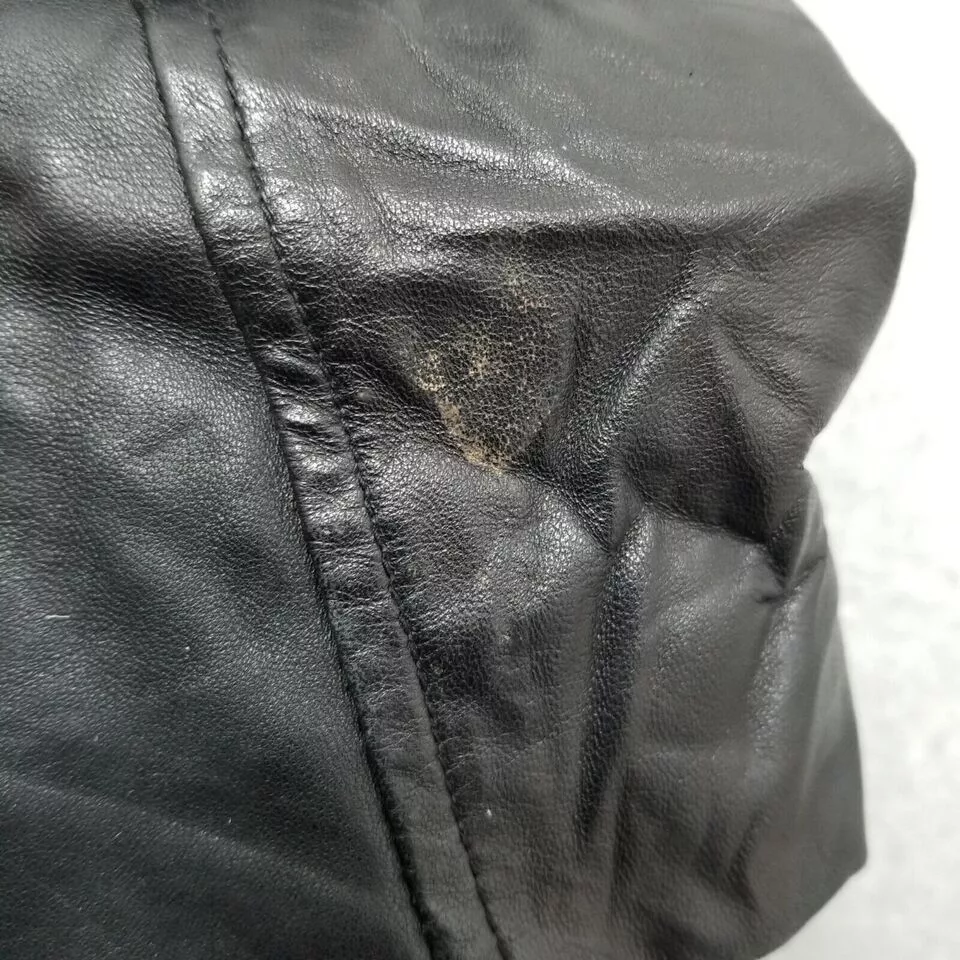 Other Leather Jackets Other Valerie Stevens Leather Jacket Womens Small Pockets Belt Black