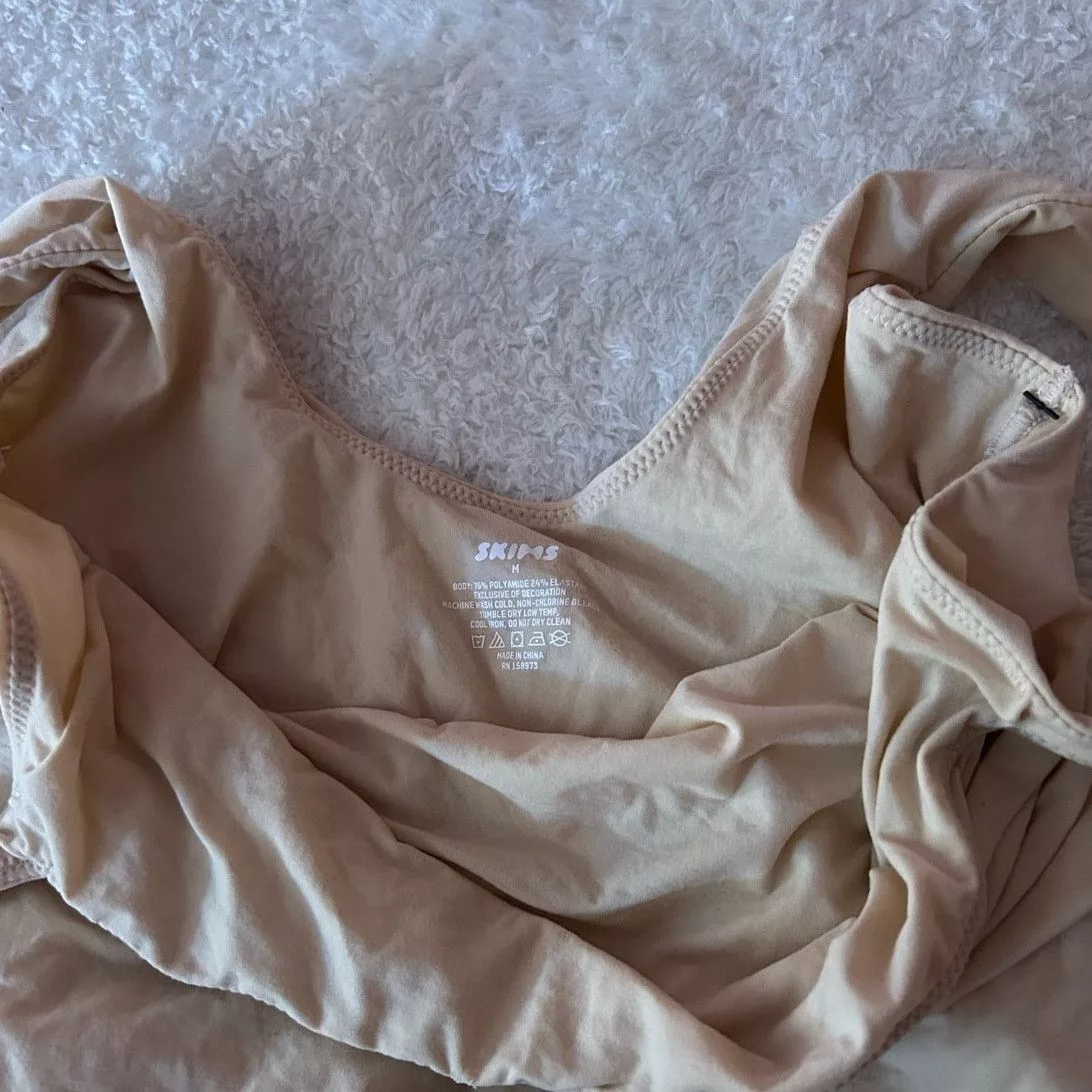 SKIMS Bodysuits Skims Beige Bodysuit Size M