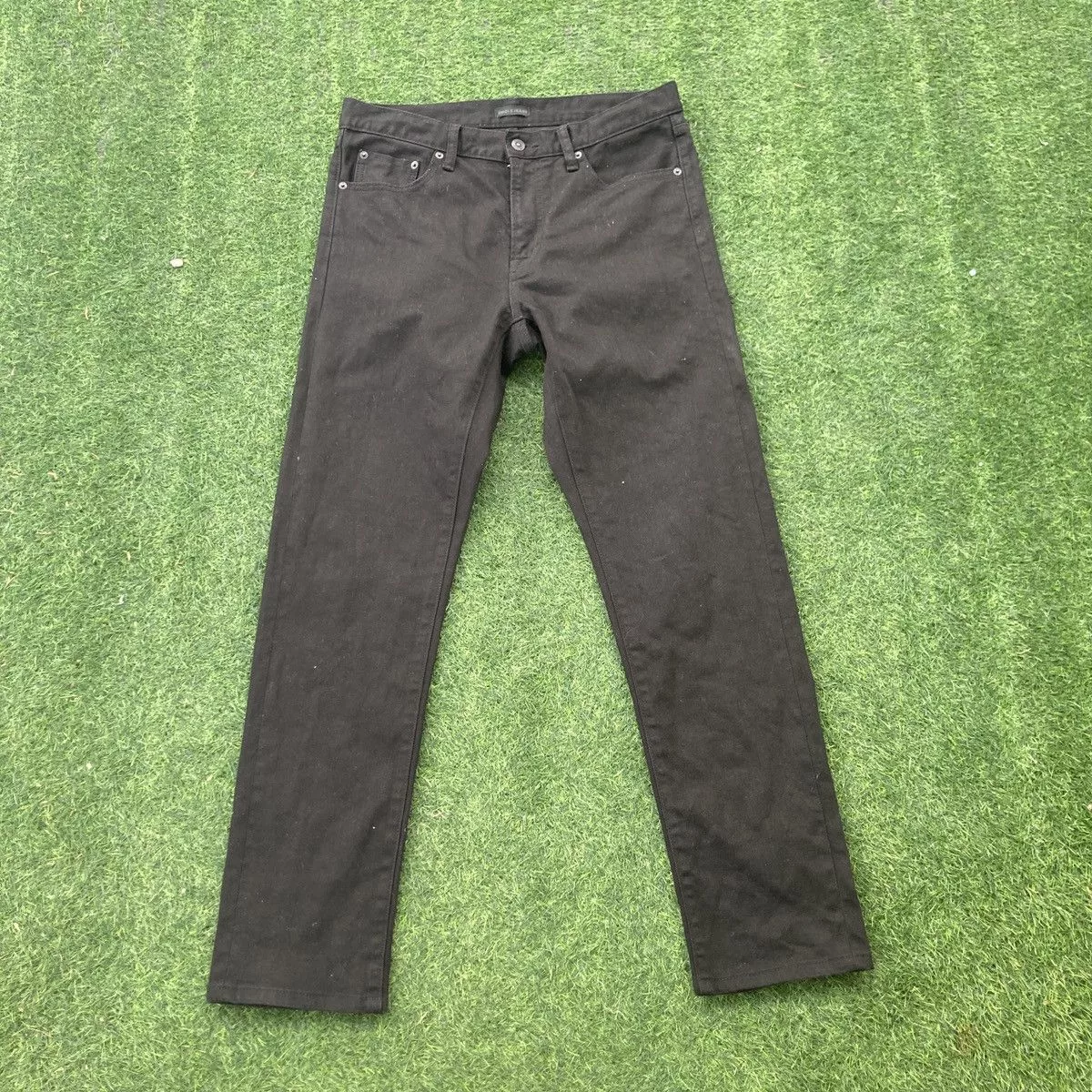 Uniqlo Denim UNIQLO SUPER BLACK SELVEDGE JEANS