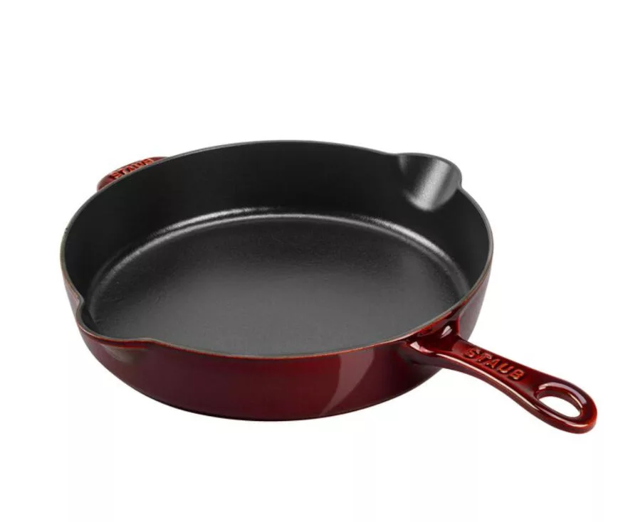 11" Traditional Deep Skillet - Grenadine