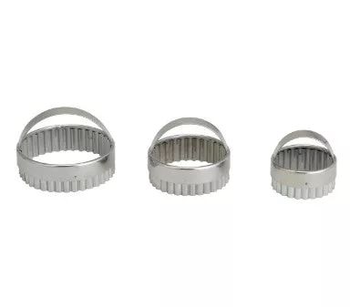 Round Crinkle Cutter Set/3