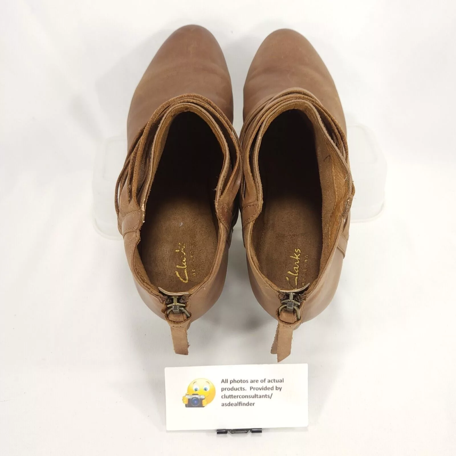 Clarks Boots Clarks Artisan Ankle Boot Womens Size 9.5 26103501 Brown