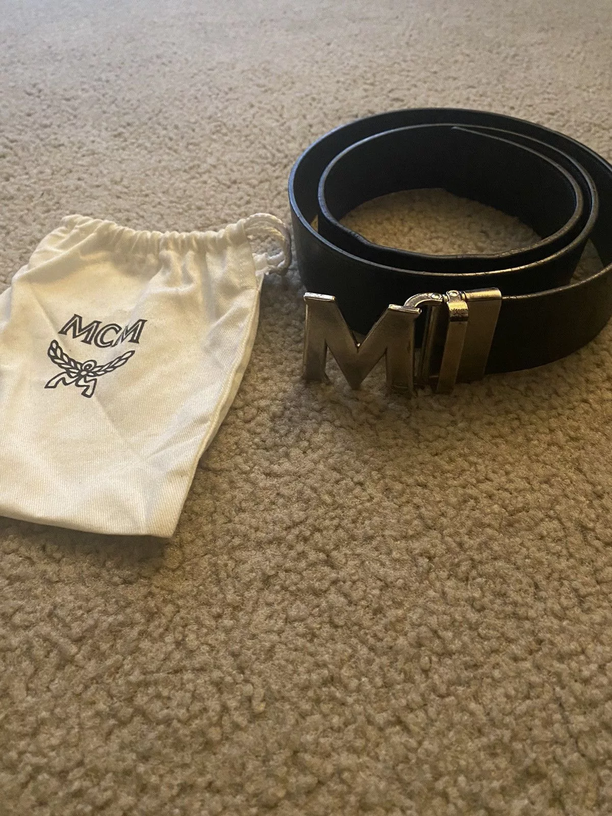 MCM Belts MCM Claus M Reversible Belt Black