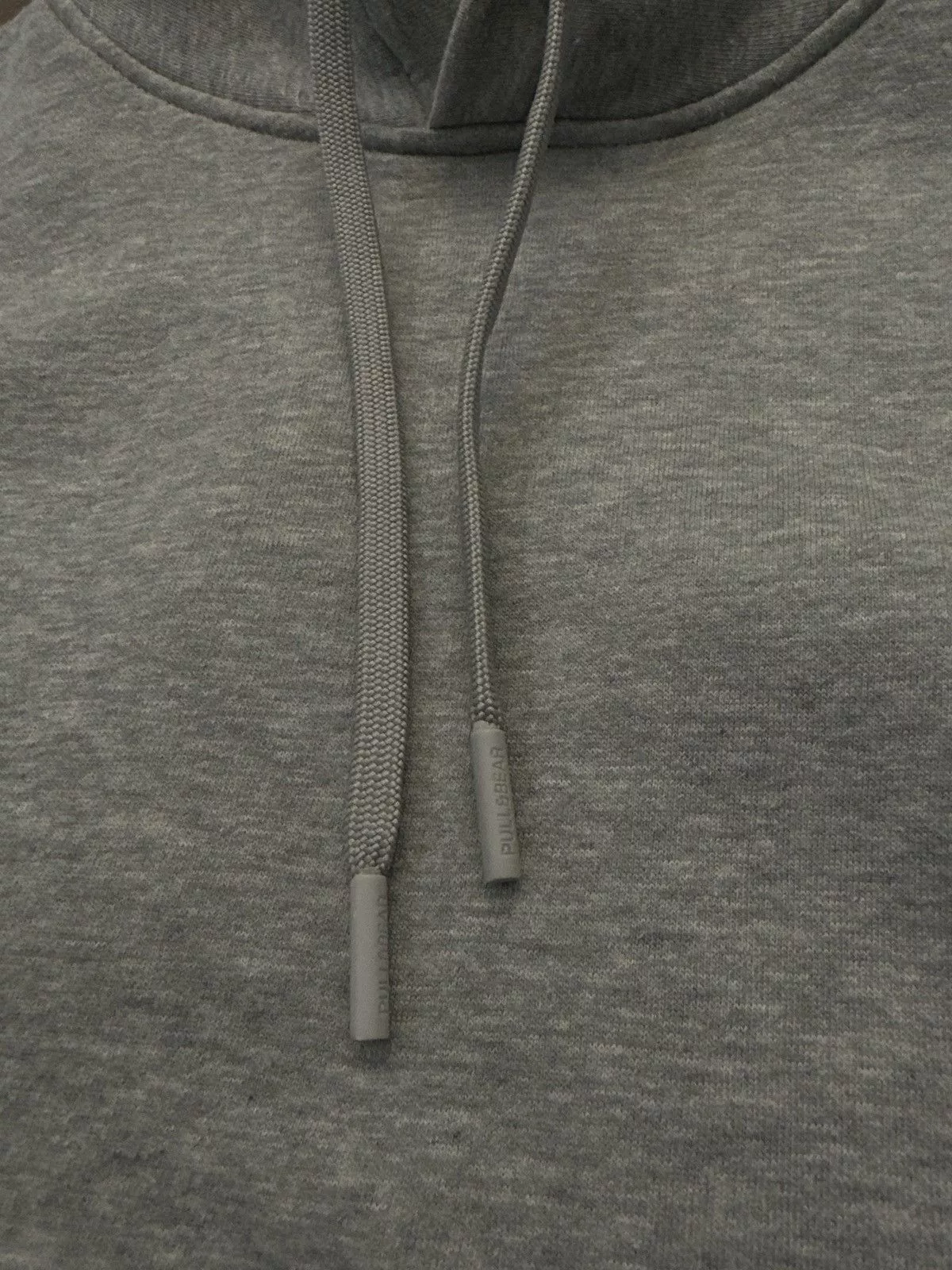 Pull & Bear Sweatshirts Hoodies Pull & Bear Pullover Hoodie Gray