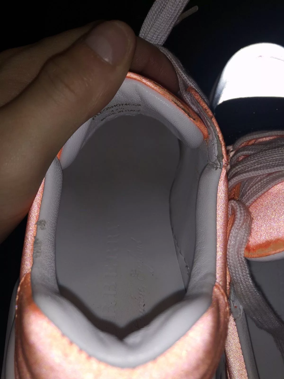Burberry Low Top Sneakers Burberry low’s Orange