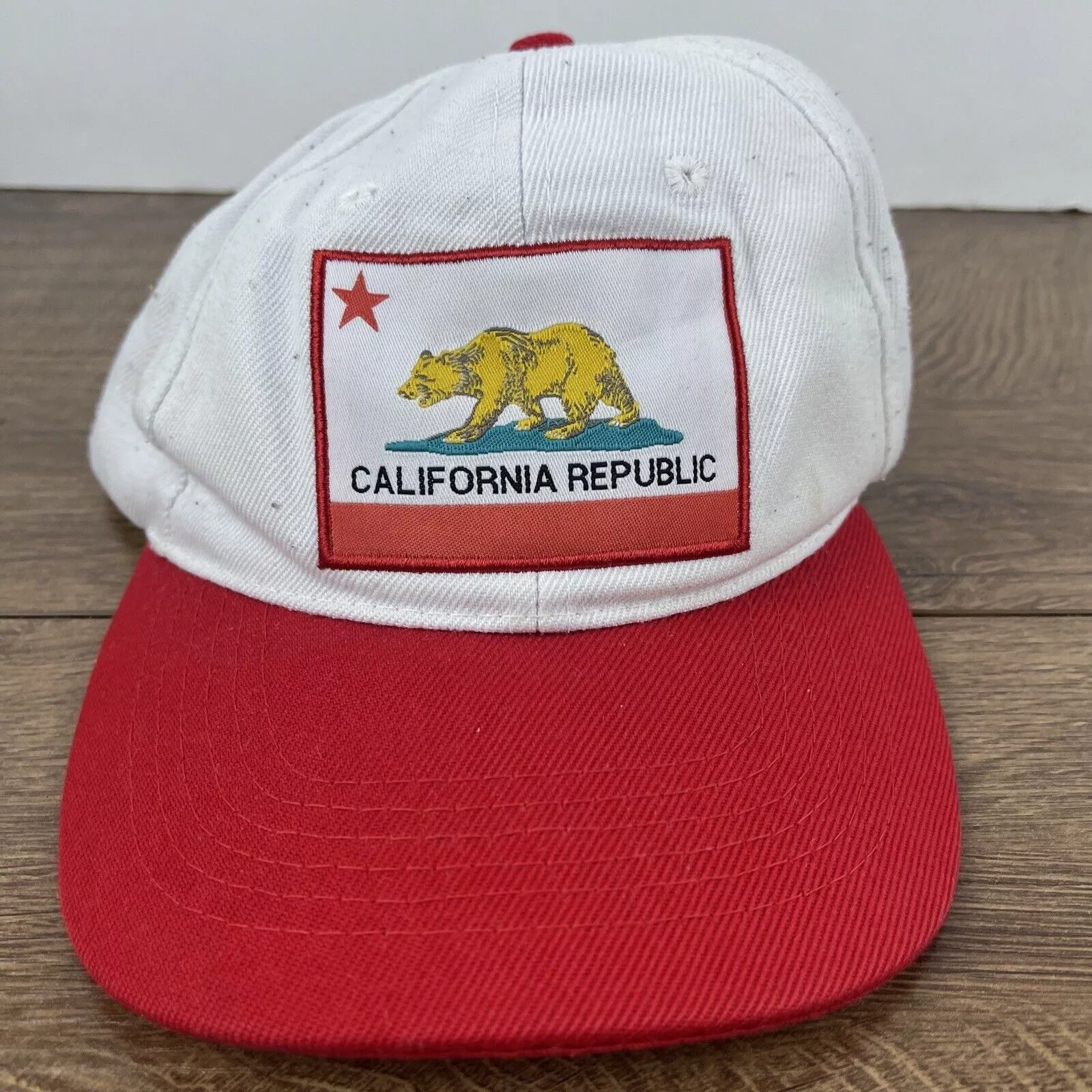 Other Hats Other California Republic Hat California Adjustable Hat White Hat