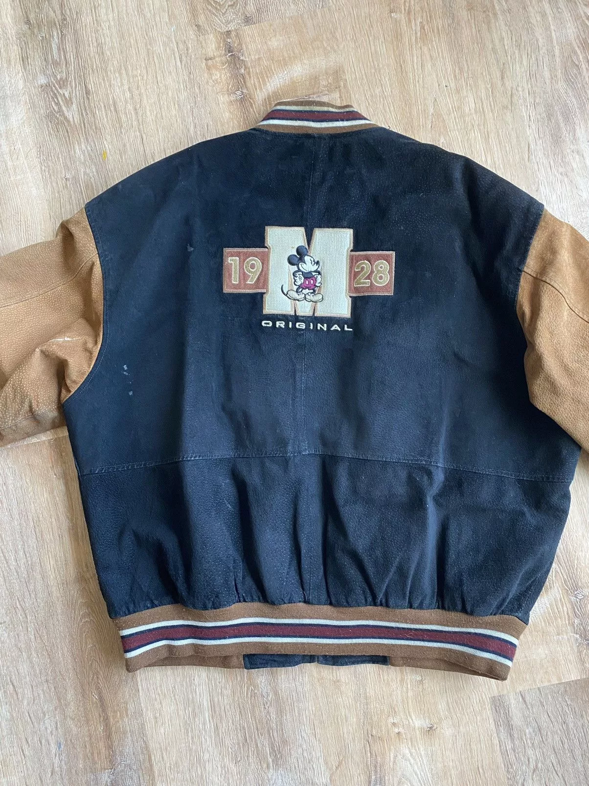 Disney Bombers Vintage original 1928 Disney land jacket Black