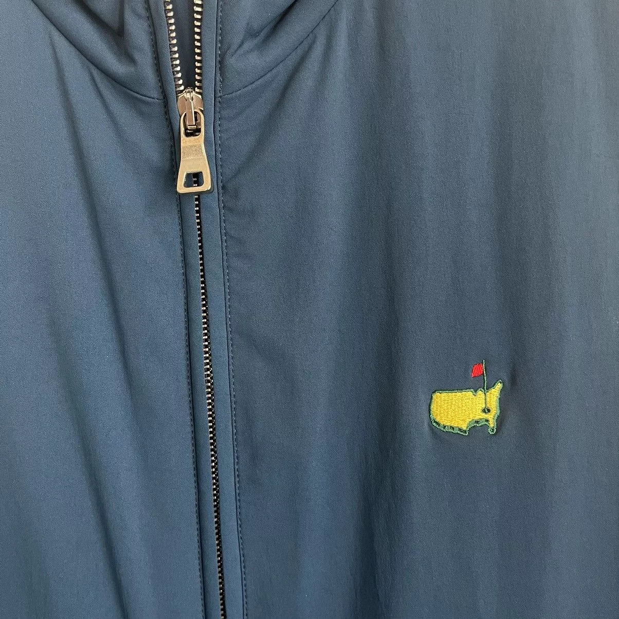 Peter Millar Vests Peter Millar × The Masters Masters Peter Millar Front Zip Performance Golf Vest Blue