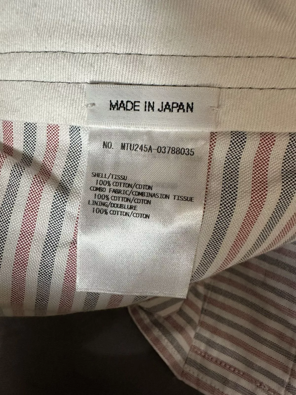 Thom Browne Casual Pants Thom browne 4-bar Silver gray Pants