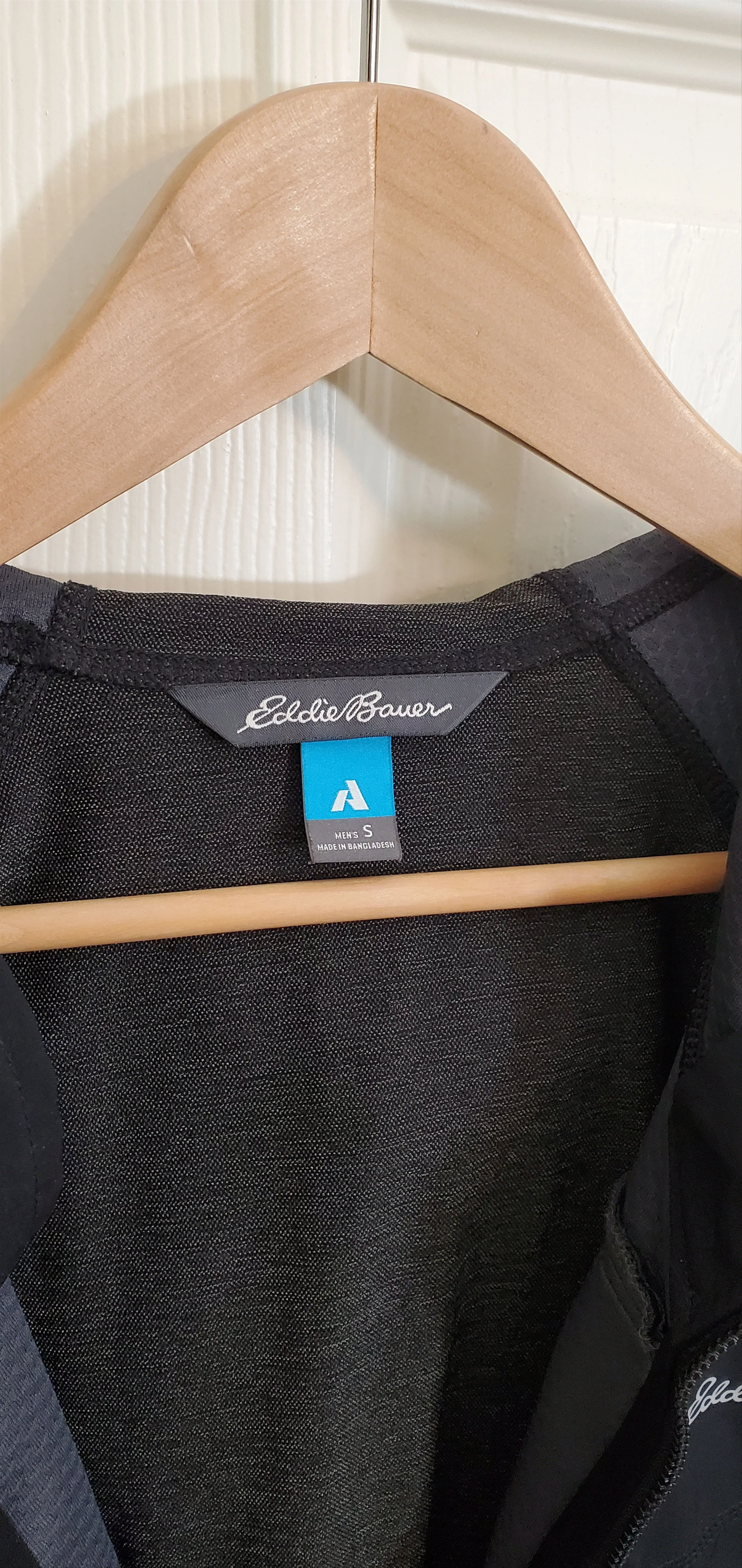 Eddie Bauer Raincoats Eddie Bauer Black Raincoat Size SM