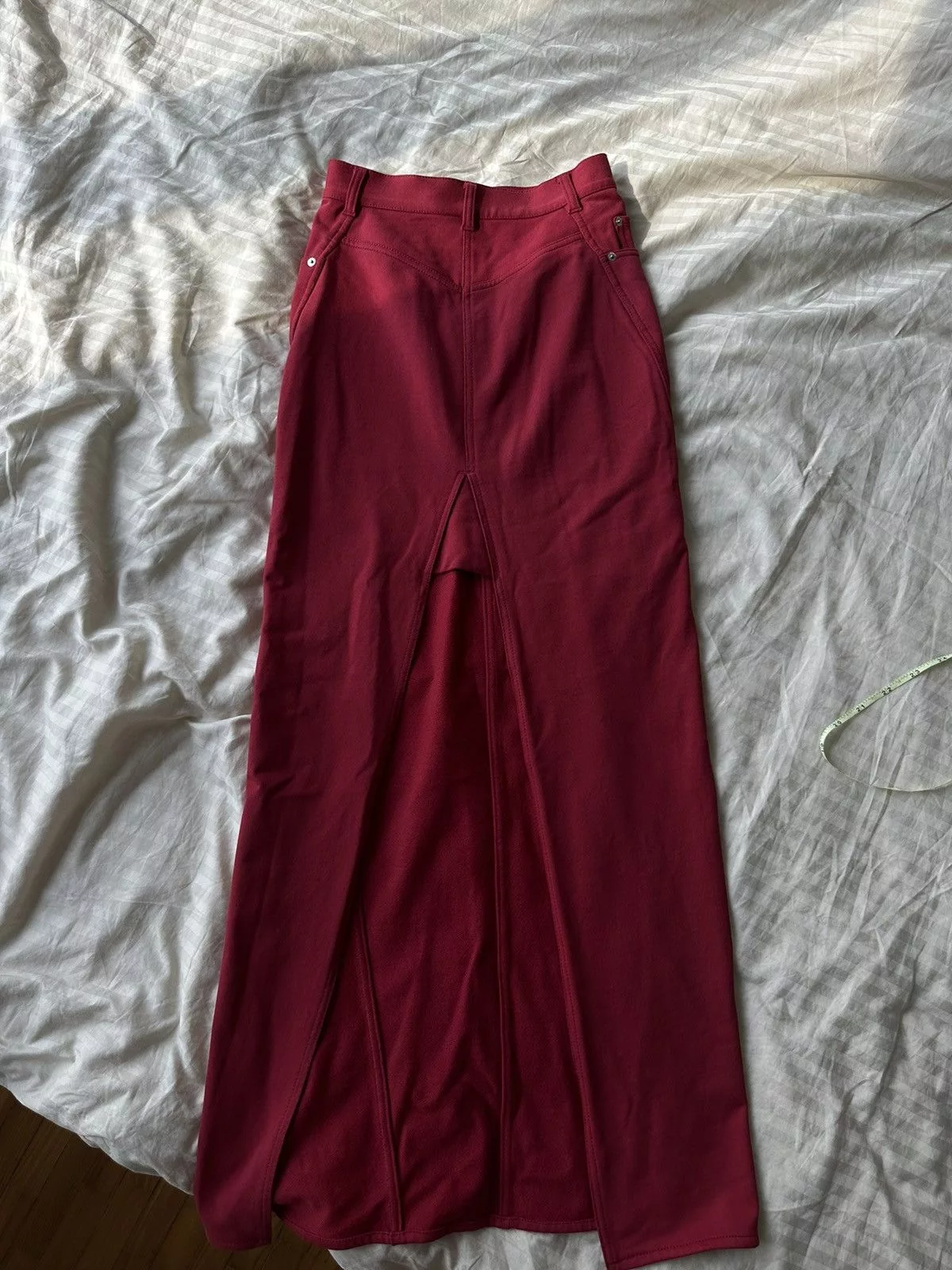 H&M Maxi Skirts H&M skirt HM STUDIO Red