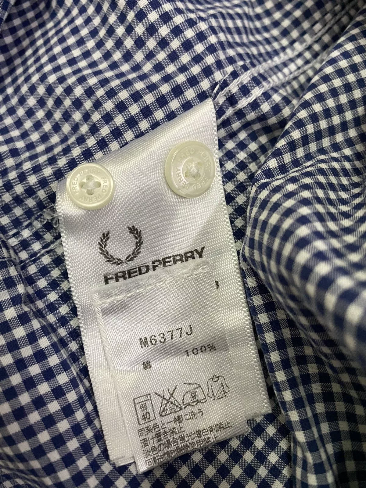 Fred Perry Shirts Button Ups Fred Perry Button Shirt Blue