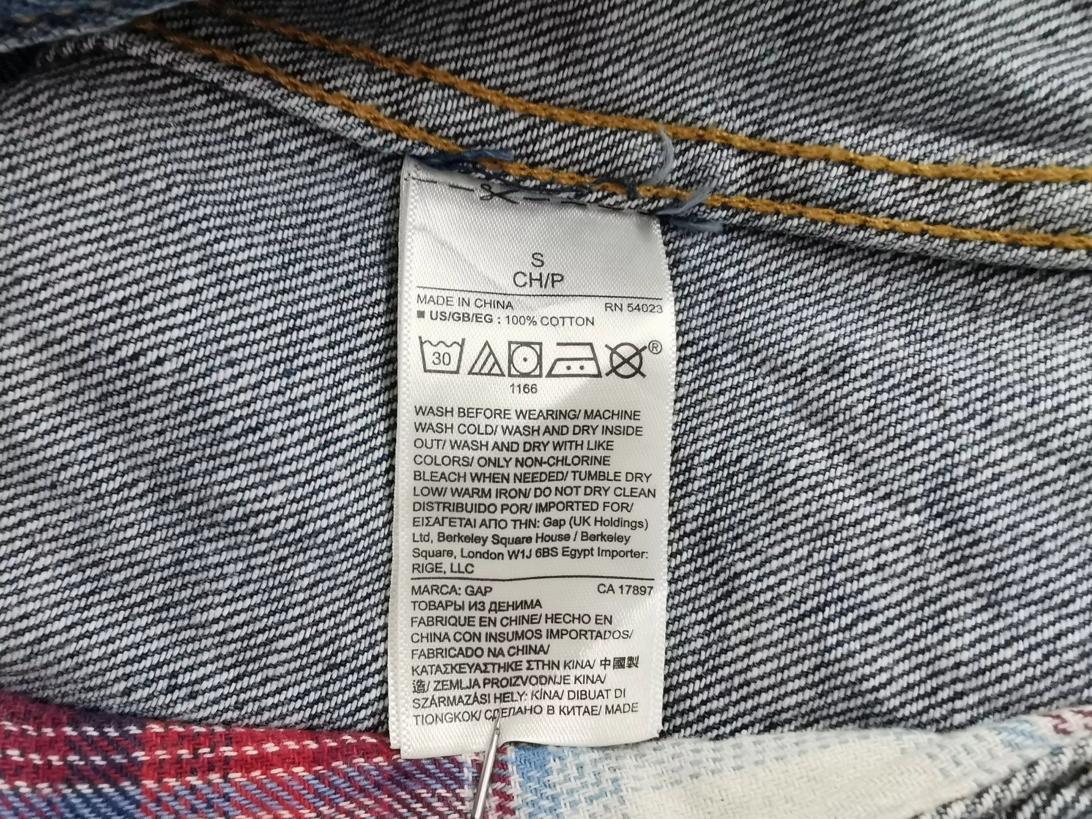 Gap Denim Jackets Gap × Pendleton GAP X Pendleton Denim Jacket Size S Blue
