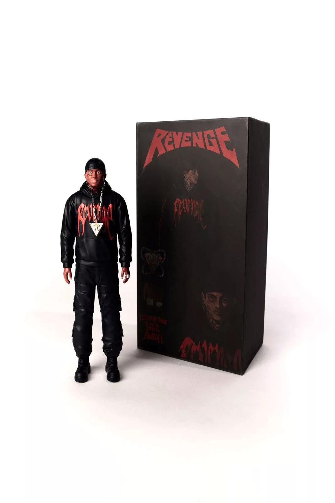 Revenge Miscellaneous Revenge Ski Mask the Slump God Figurine Black
