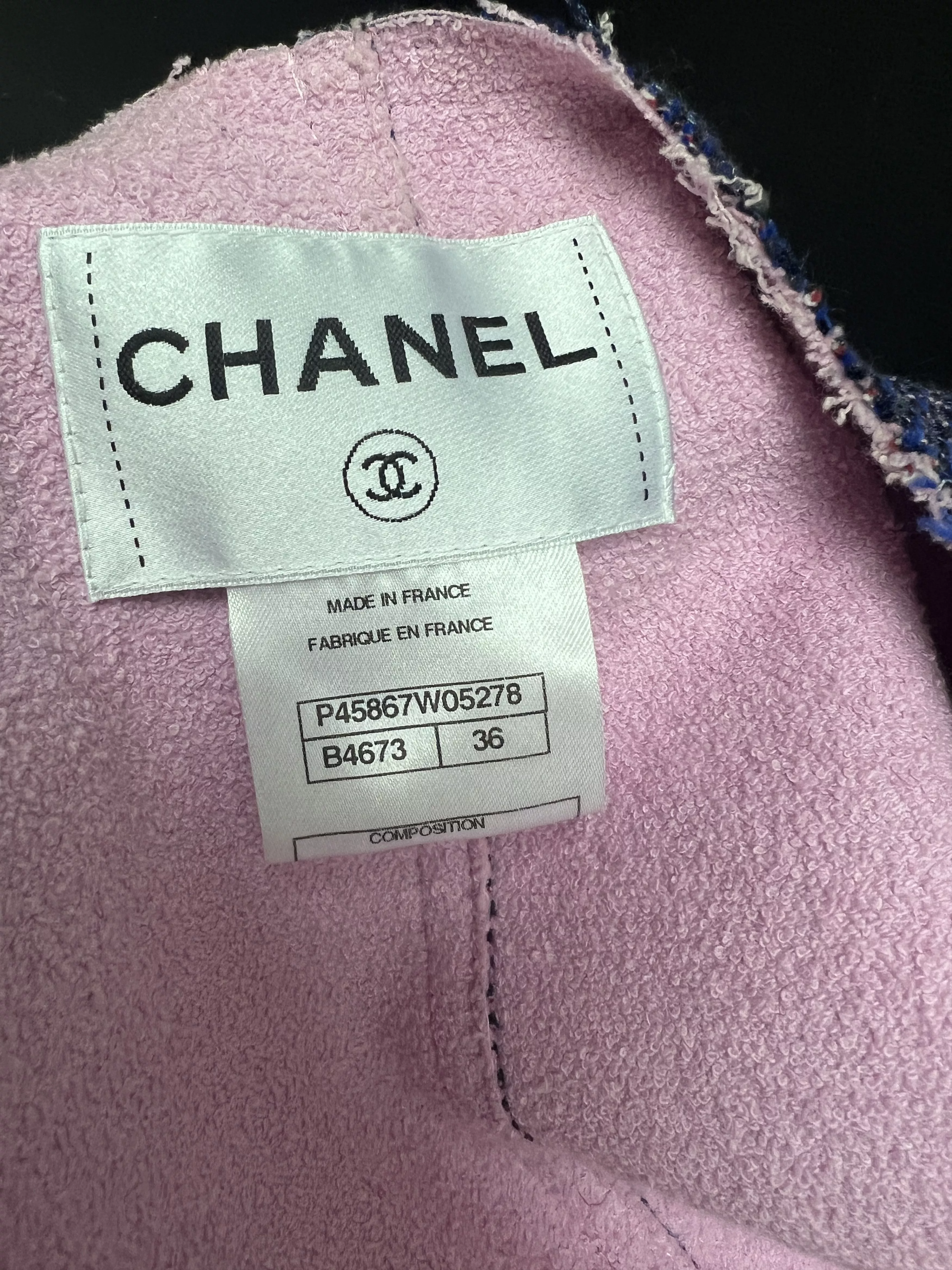 Chanel Jackets Chanel Pearl button jacekt Multi