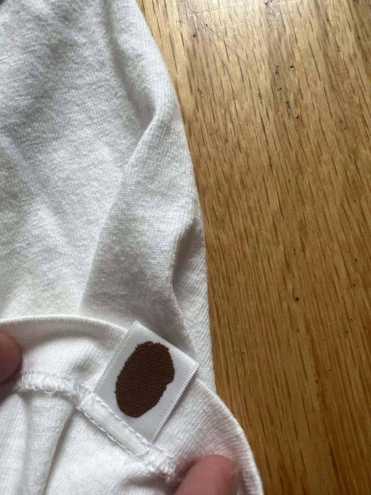 Bape Short Sleeve T Shirts Bape tee White