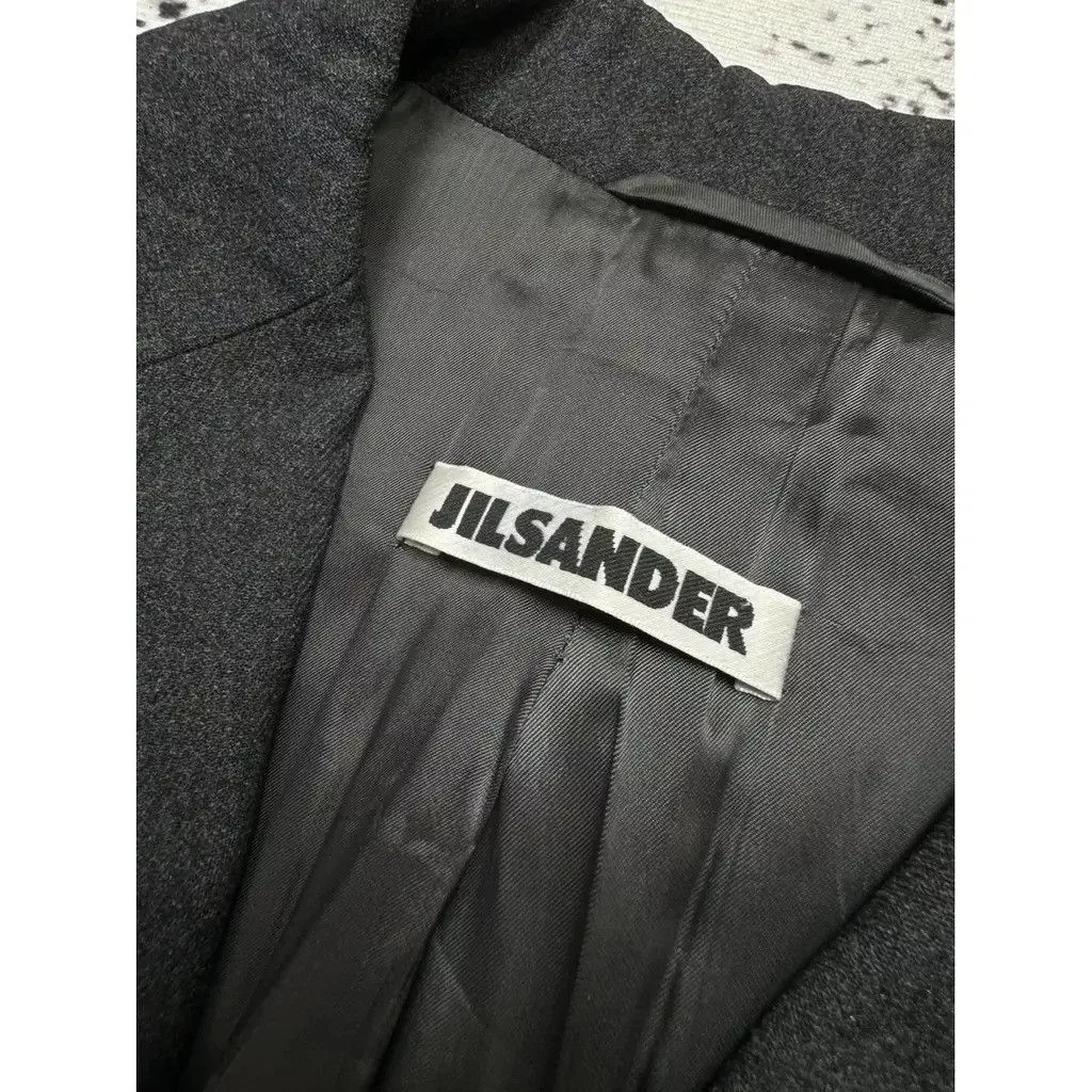 Jil Sander Coats Jil Sander Suit Jacket Grey Size 36 Gray
