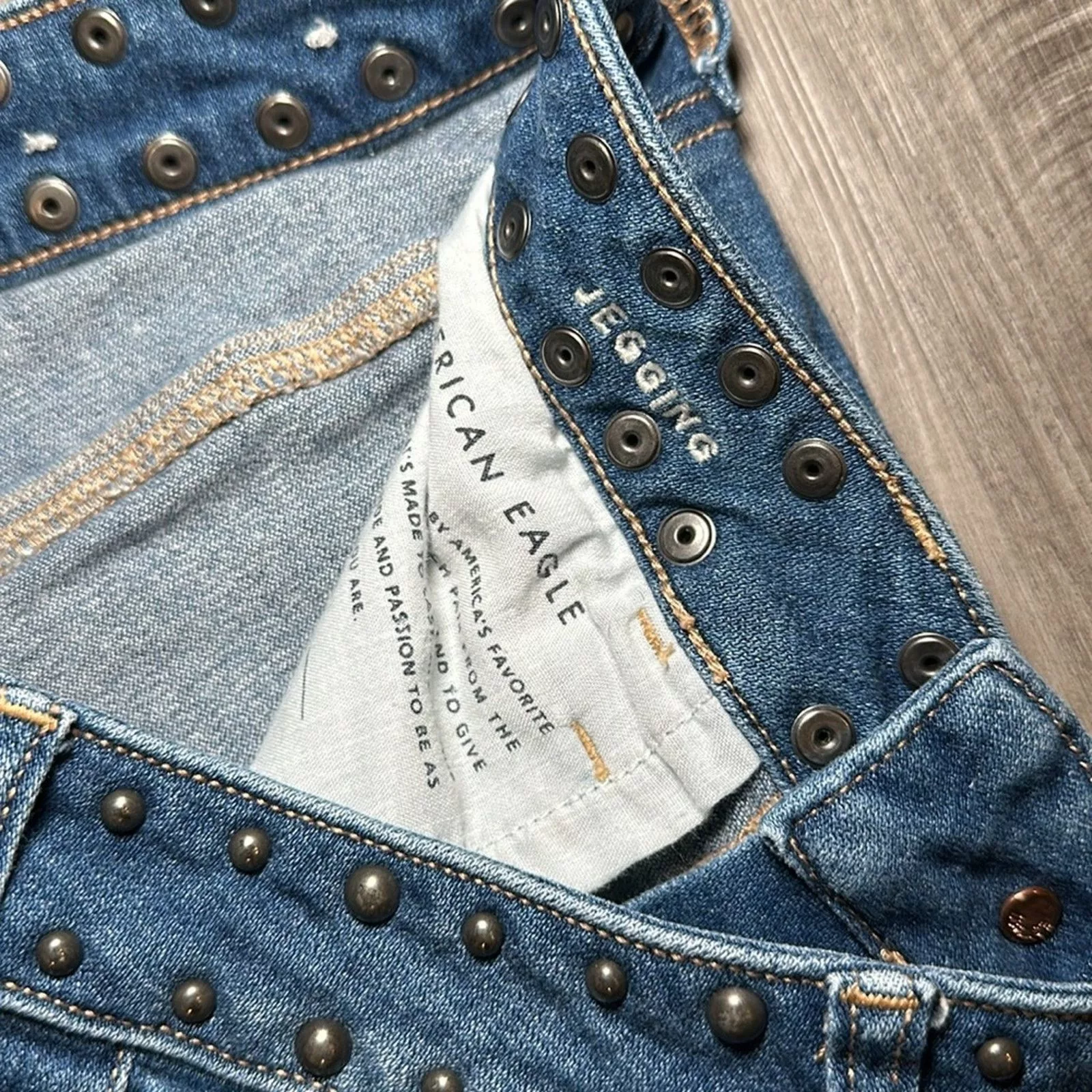 American Eagle Outfitters Jeans American Eagle Outfitters American Eagle Next Level Stretch Jeggings - 4S Blue