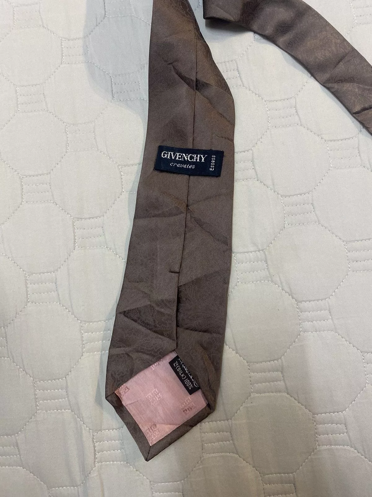 Designer Ties Pocketsquares Designer × Givenchy Givenchy Tie Brown