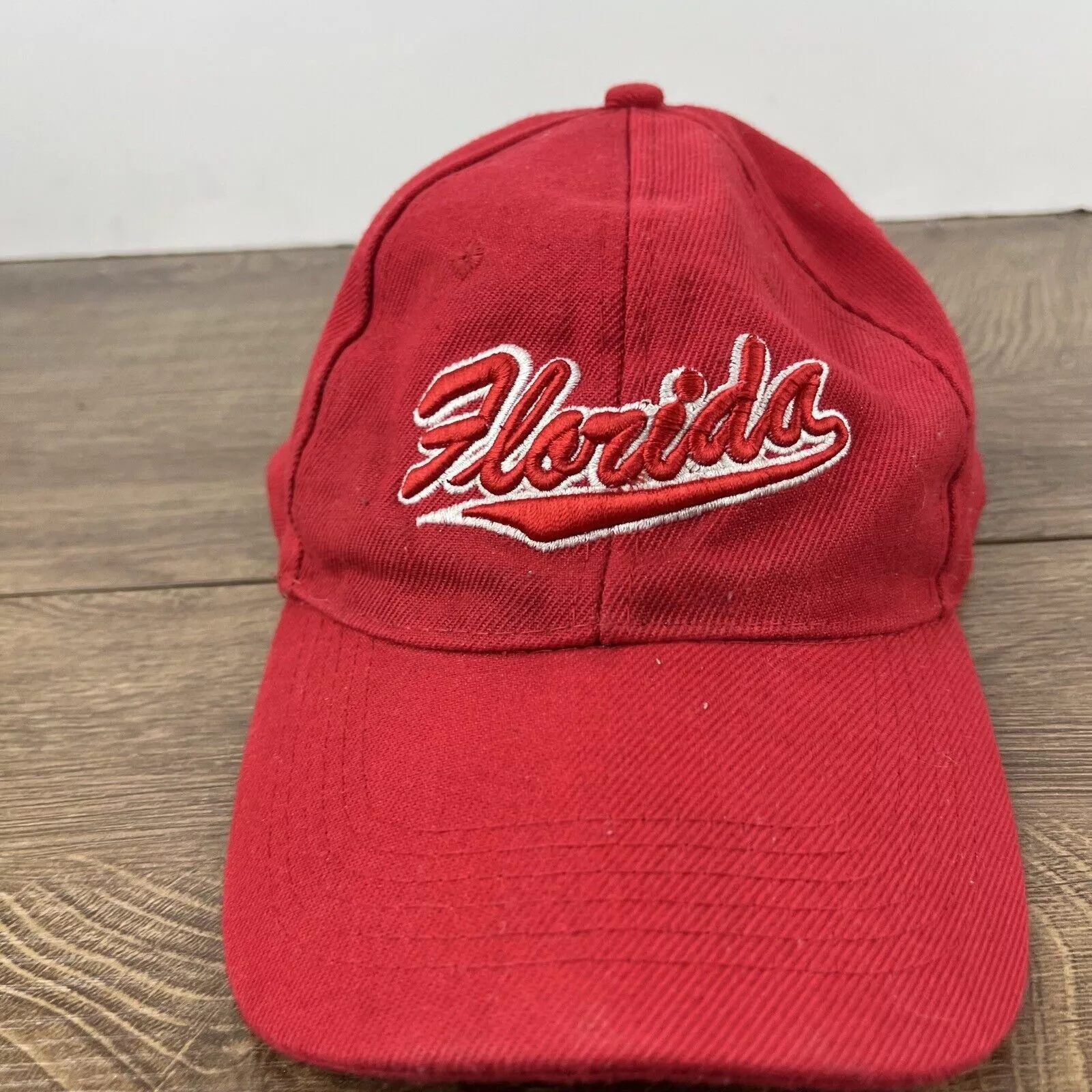 Other Hats Other Florida Red Hat Florida Baseball Hat Red Hat Adjustable Hat