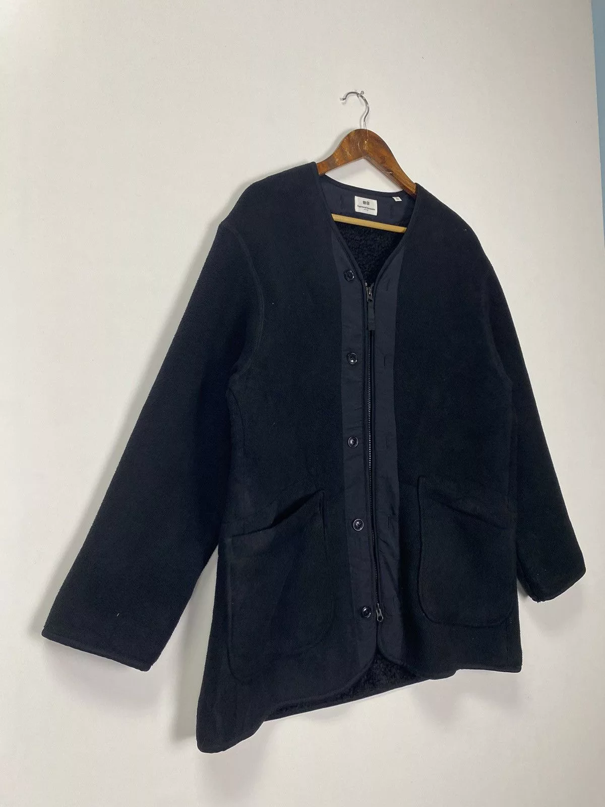 Engineered Garments Light Jackets Engineered Garments × Uniqlo Uniqlo Engineered Garments Zipper Jacket Black