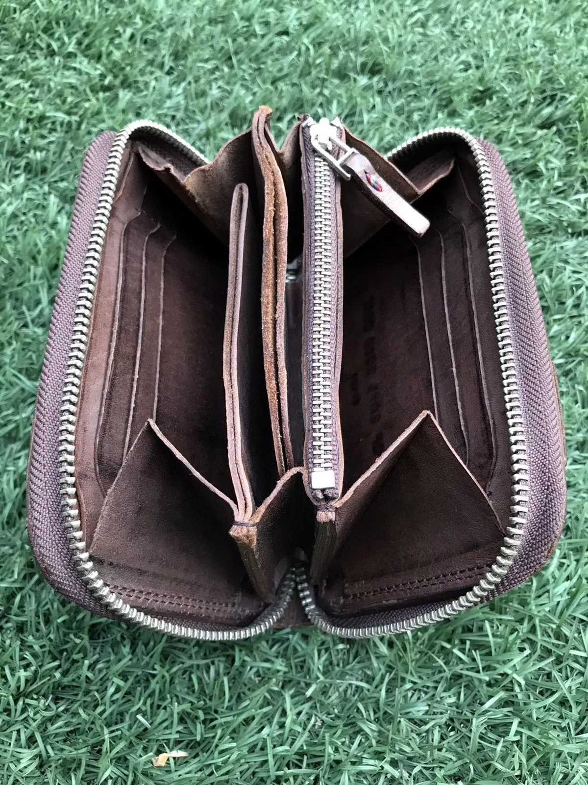 Genuine Leather Wallets Genuine Leather × Handmade × Redmoon Leather Wallet Redmoon TOKISADA Made in Japan Brown