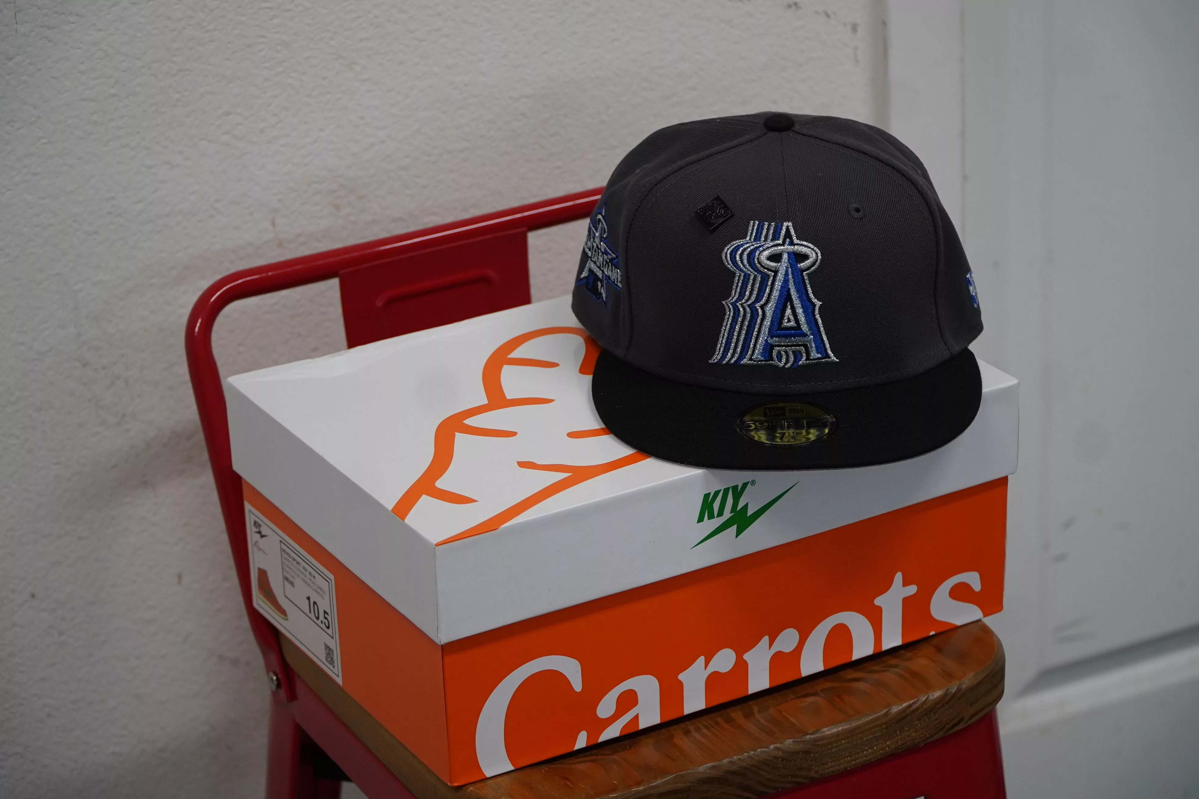 Capsule × MLB × New Era Anaheim Angels Capsule Hats Trippy Angels 2.0 - 7 1/8 Gray