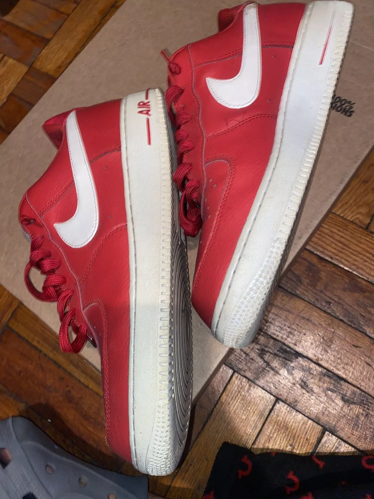 Nike Low Top Sneakers Nike Af1 Red