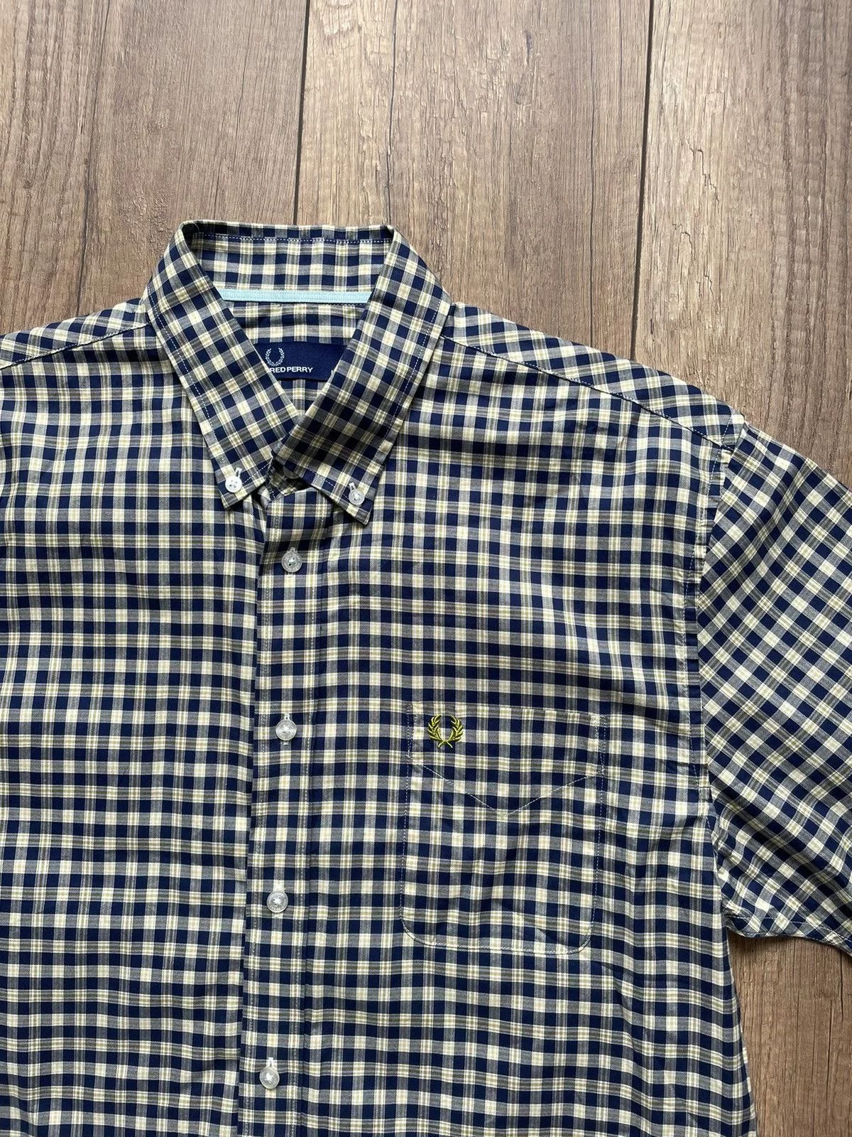 Fred Perry Shirts Button Ups Fred Perry × Vintage Fred Perry Shirt Short Sleeve Vintage Multi