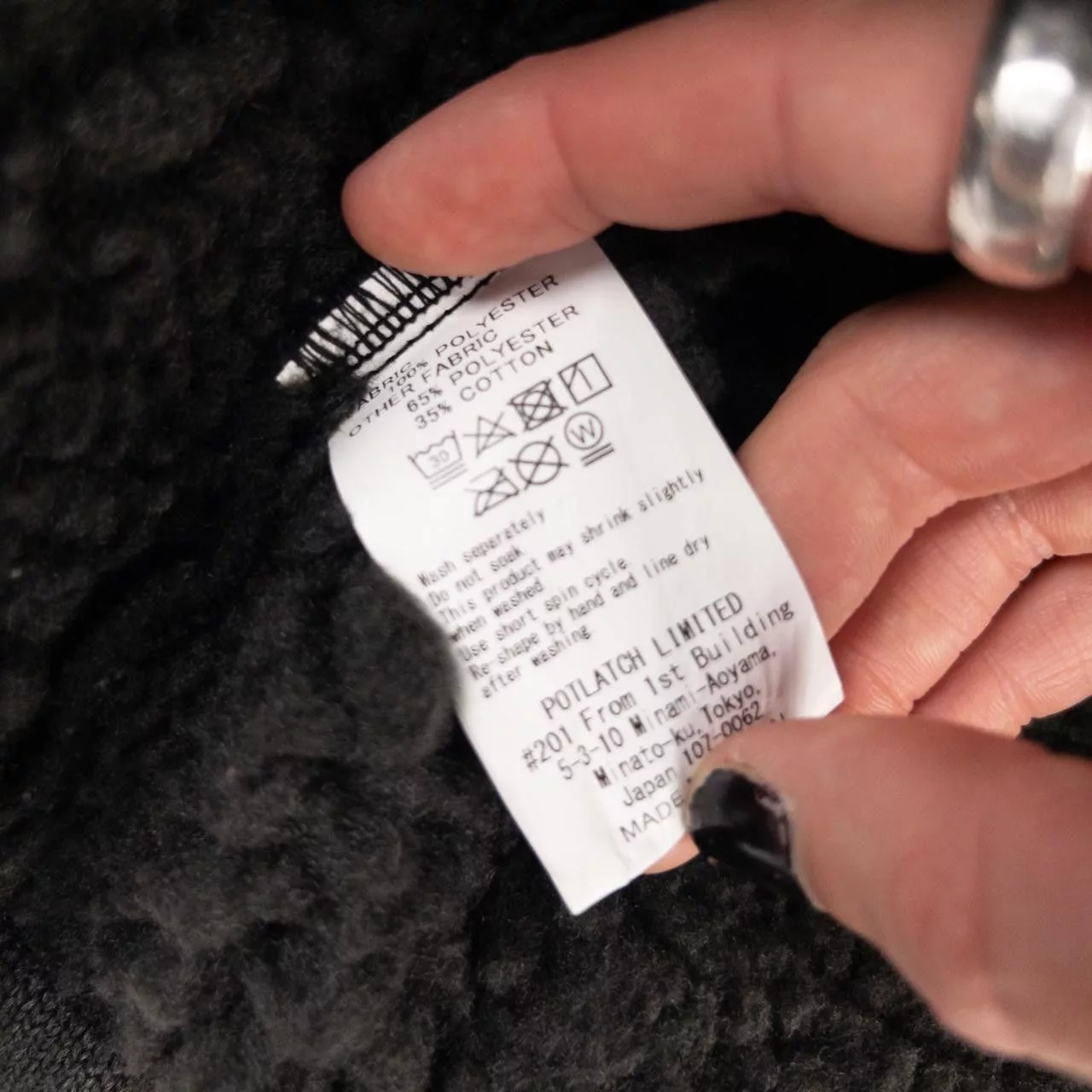 Cav Empt Heavy Coats Cav Empt Sherpa Fleece Jacket Size M Gray