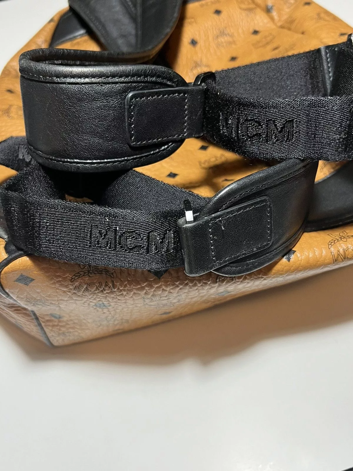 MCM Bags Luggage MCM Patch Backpack (M) Brown