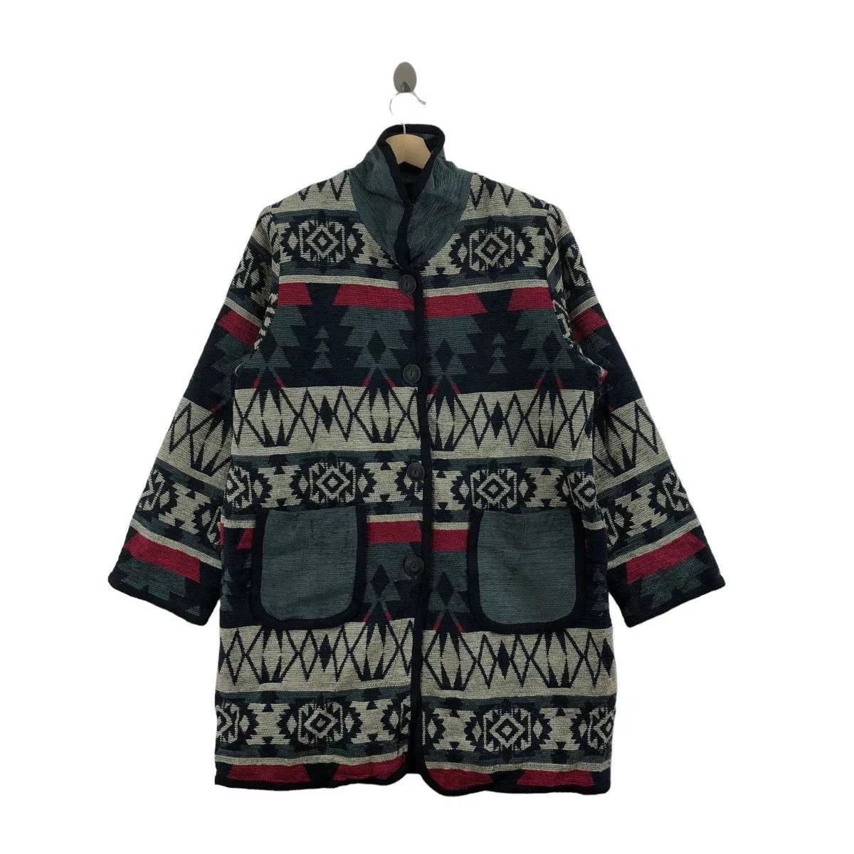 Native Light Jackets Native × Vintage Vintage Orange Nicora Native Jacket Navajo Winter Jacket Multi