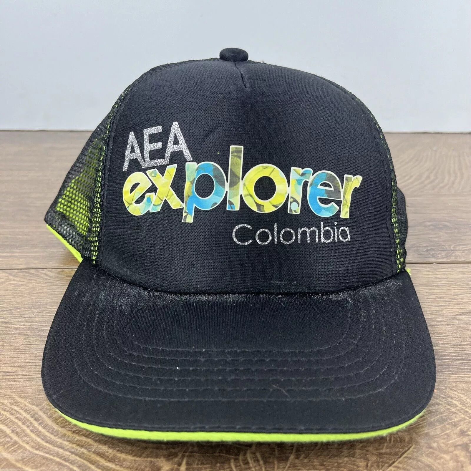 Columbia Hats AEA Explorer Columbia Hat Snapback Hat Black Hat Adjustable