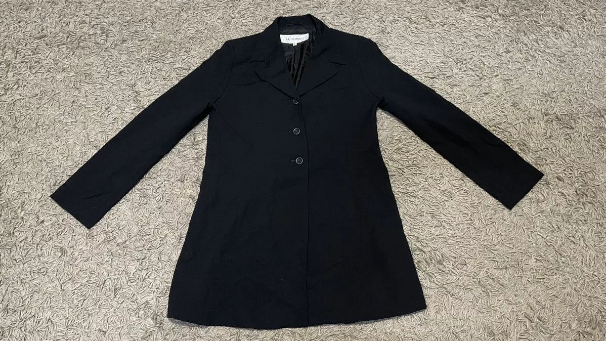 Designer Coats Designer LAUTREAMONT COAT CLEARANCE SALES Black Luxury