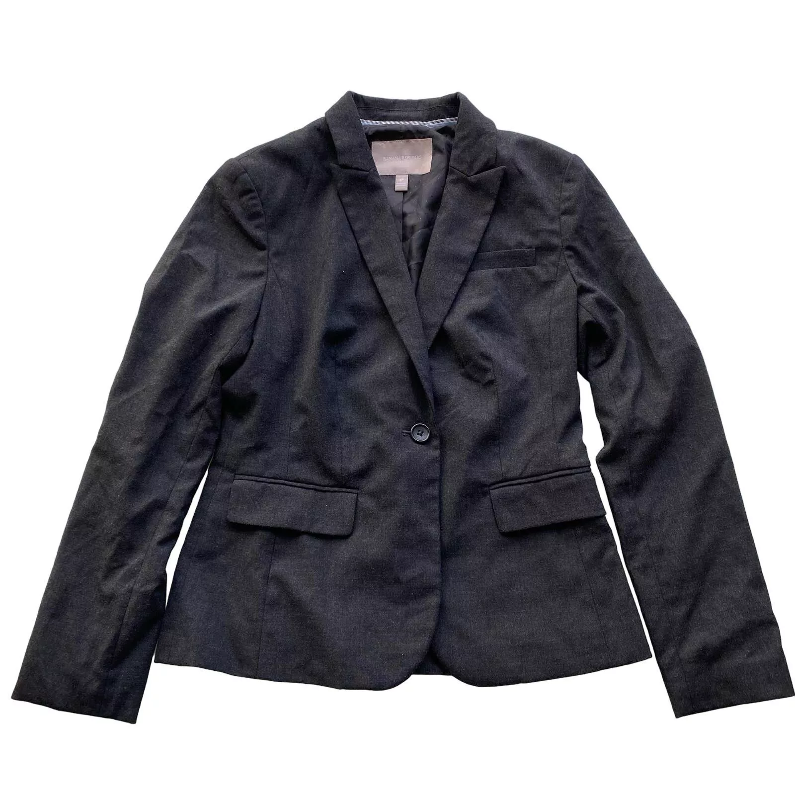 Banana Republic Coats Banana Republic women gray formal blazer